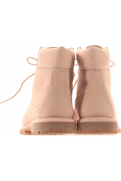 Timberland Dámské Boty Kožené Růžové Second hand