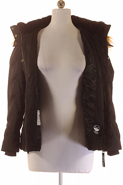 Pepe Jeans Zimní Dámská Bunda Černá Second hand Vel. M