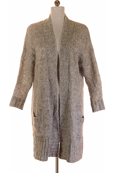 Dámský Cardigan Šedý Vel. 38