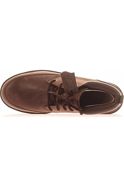 Clarks Pánské Kotníkové Boty Kožené Hnědé Vel. 45