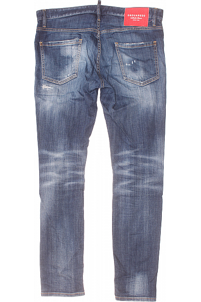 Dsquared2 Roztrhané Pánské Džíny Modré Vel. 50