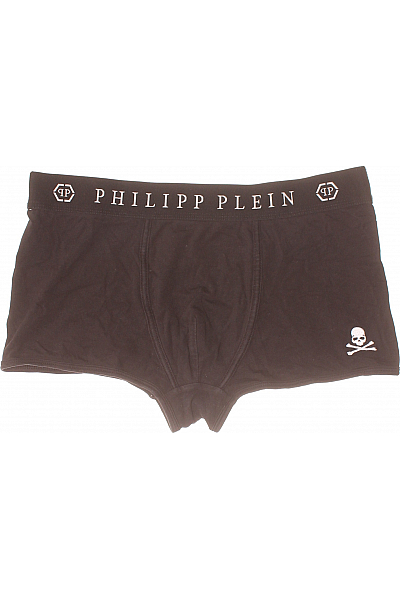 PHILLIP PLEIN Pánské Spodní Prádlo Černé Vel. L