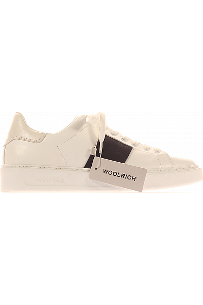 Pánské Boty Kožené Bílé Woolrich Vel. 43
