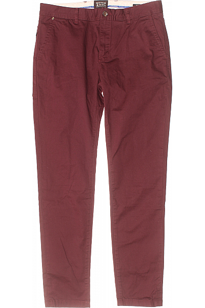 Scotch & Soda Dámské Chino Kalhoty Vínová Vel. 32/32