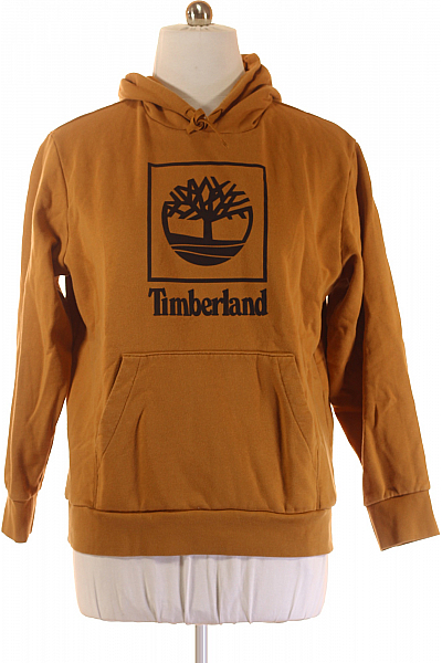 Pánská Mikina Hnědá Timberland Second Hand Vel.  XL