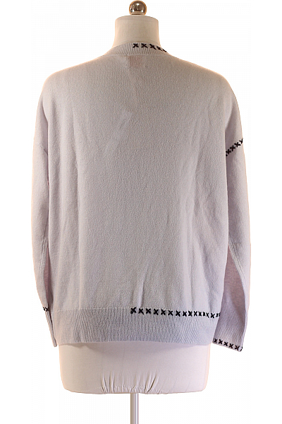 Brodie Cashmere Dámský Svetr Kašmírový Modrý Vel.  M
