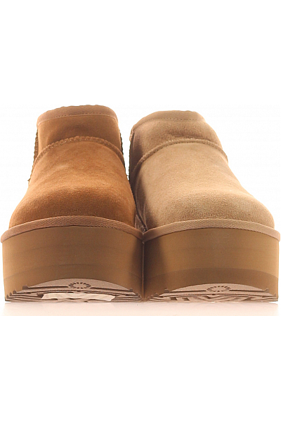 Dámské Boty Kožené Hnědé UGG Vel. 39
