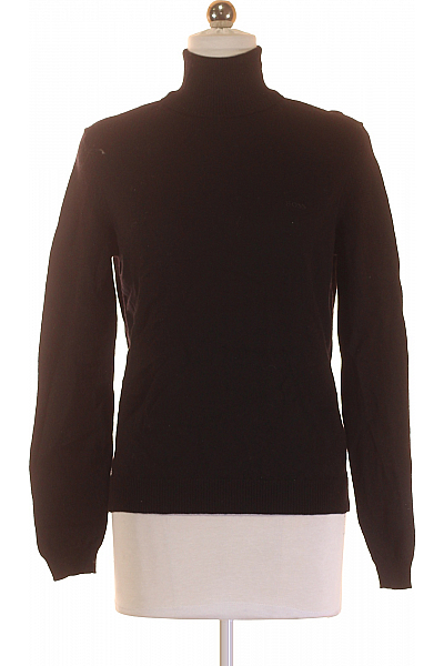 Hugo Boss Dámský Svetr Vlněný Černý Second hand Vel. S
