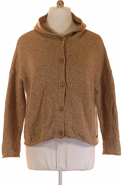 Marc O´Polo Dámský Cardigan Vlněný Béžový Second Hand Vel. XL