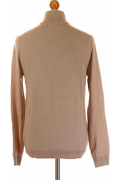 Pánský Cardigan Kašmírový Béžový Second hand Vel. M
