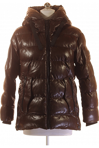 Zimní Dámská Bunda Hnědá Donna Karan Vel. XS