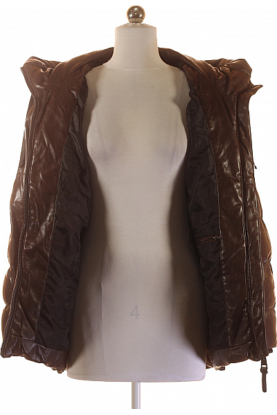 Zimní Dámská Bunda Hnědá Donna Karan Vel. XS