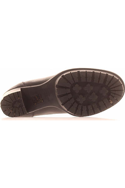 Dámské Boty Kožené Černé Copenhagen Shoes Vel.  38