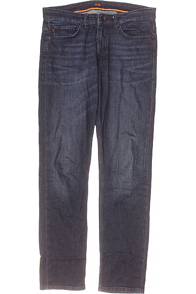Pánské Rovné Džíny Modré Hugo Boss Vel. 32{34