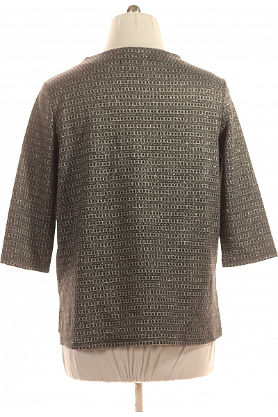 Vzorovaná  Halenka Černobílá Vel. 44