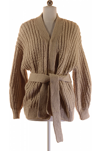 Dámský Cardigan Béžový Vel. S Dámský Cardigan Béžový Vel. S