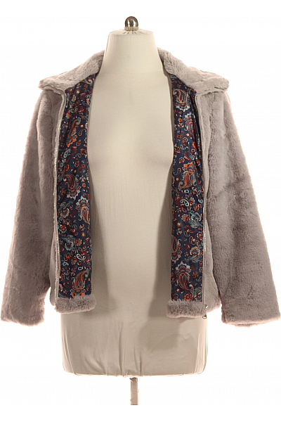 Esmara Dámský Kožich Šedý Second hand Vel. L