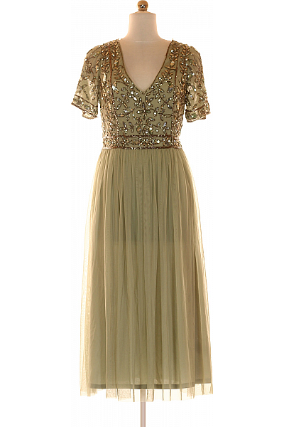 Šaty Zelené LACE &BEADS