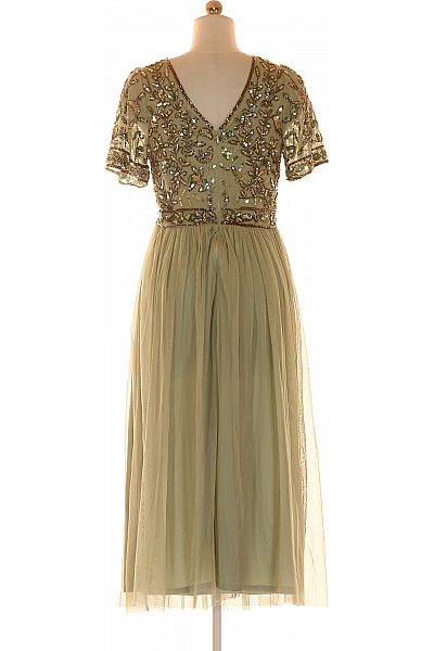 Šaty Zelené LACE &BEADS