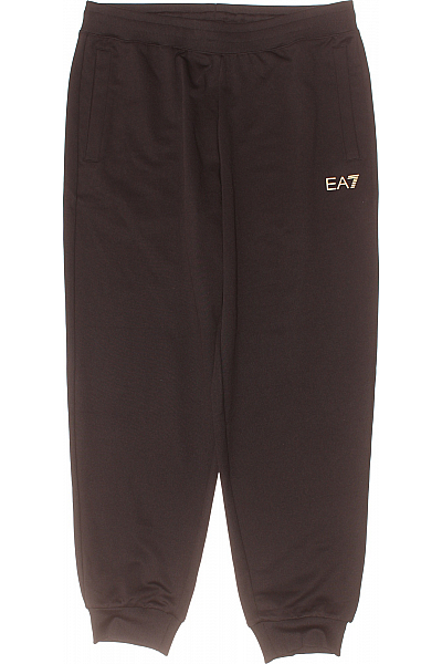 ARMANI Pánské Kalhoty Černé Second Hand Vel. L ARMANI Pánské Kalhoty Černé Second Hand Vel. L