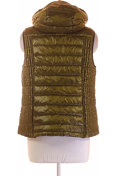 MARCCAIN Teplá Dámská Vesta Khaká Vel. N5