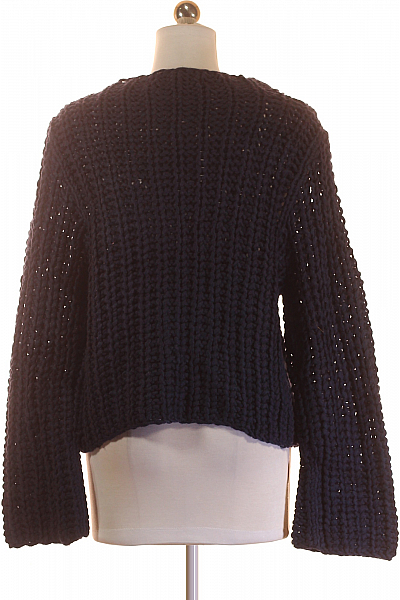 Dámský Pulovr Vlněný Modrý