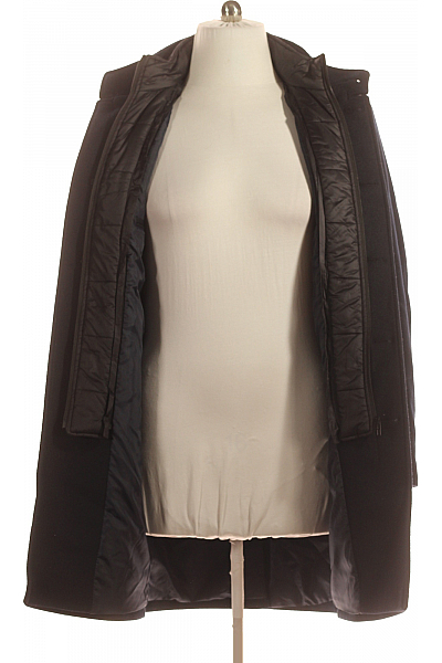 Christian Berg Pánský Dlouhý Kabát Modrý Vel. 50