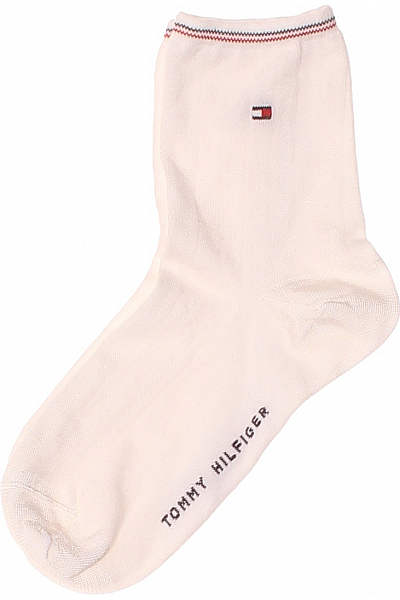 TOMMY HILFIGER Ponožky Bílé Vel. 35/38