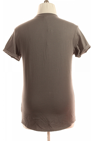 Jednoduché Pánské Tričko Šedé G-Star Vel. M