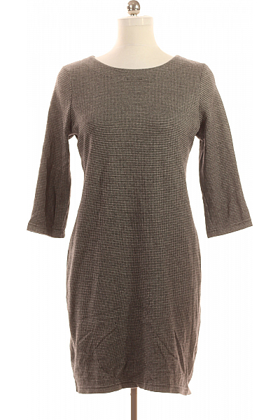  Šaty Pletené Šedé Basefield Vel. 42