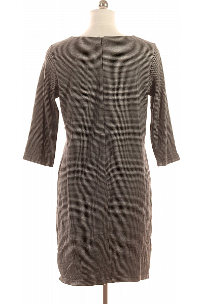  Šaty Pletené Šedé Basefield Vel. 42