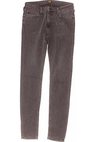 Dámské Džíny Černé Lee  Second Hand Vel. 30/32