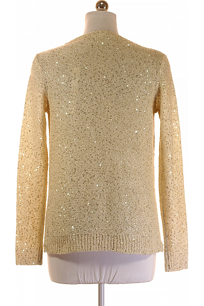 Dámský Cardigan Zlatý Second hand Vel. M