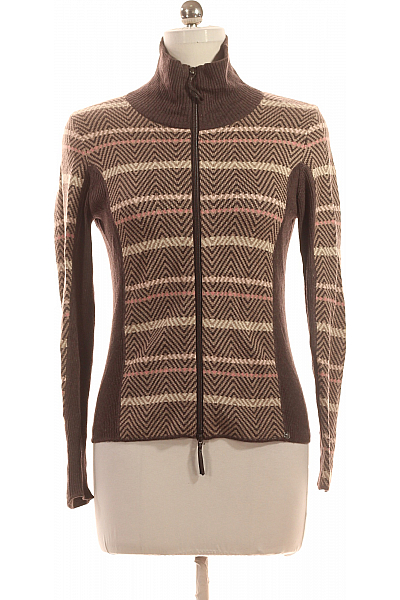 Gollehaug Dámský Cardigan Hnědý Second Hand Vel. 38