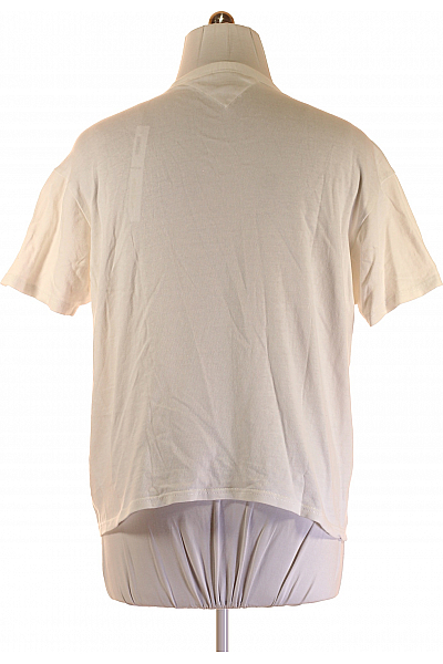 TOMMY HILFIGER Dámské Tričko Bílé Vel. L