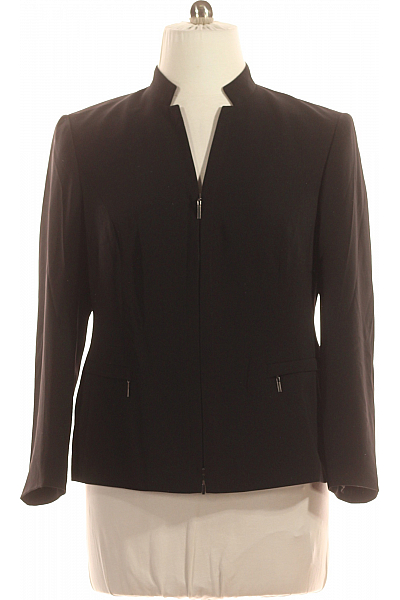 GERRY WEBER Dámské Sako Černý Second Hand Vel. 44