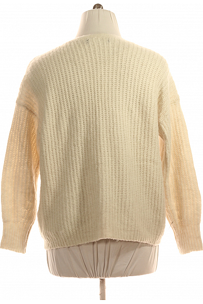 VERO MODA Dámský Svetr Bílý Vel.  L