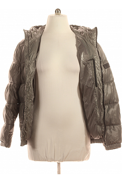 MC NEAL Prošívaná Pánská Bunda Šedá Second hand Vel. M