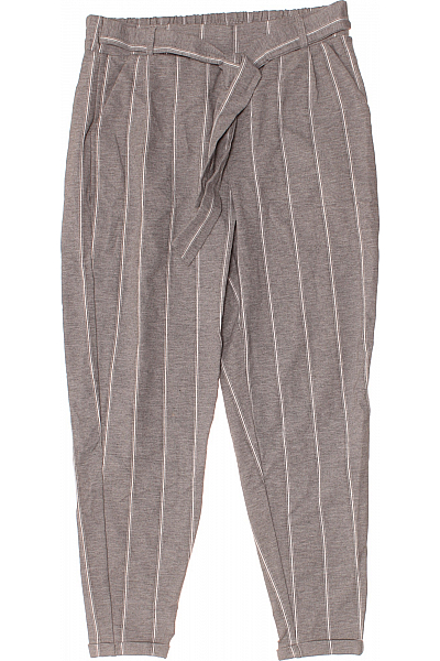 Dámské Kalhoty Šedé Second Hand Vel. M