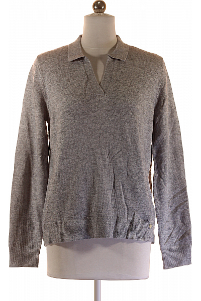 Dámský Svetr Šedý Fashionart Second Hand Vel. S Dámský Svetr Šedý Fashionart Second Hand Vel. S