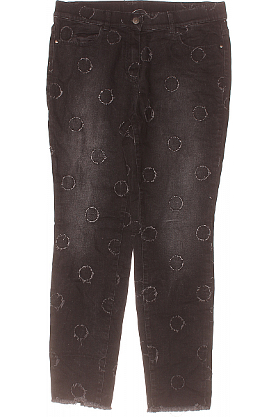 SAMOON Boyfriend Dámské Džíny Černé SAMOON Boyfriend Dámské Džíny Černé