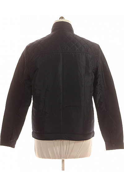 Prošívaná Pánská Bunda Modrá Livergy Vel.  50