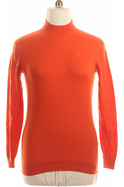 Karl Lagerfeld Pánský Svetr Vlněný Oranžový Vel. L