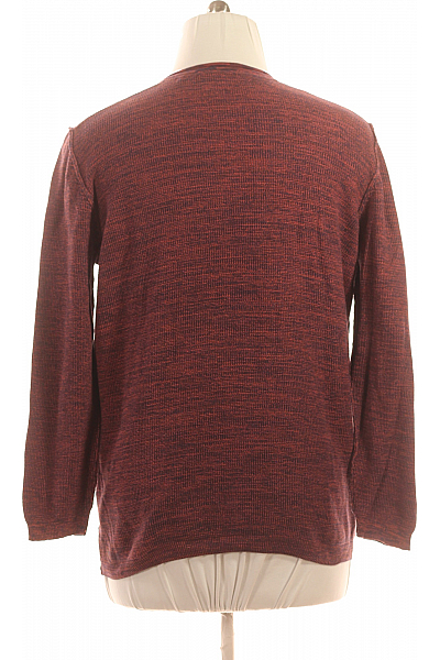 Pánský Svetr Vínový Second hand Vel. XL