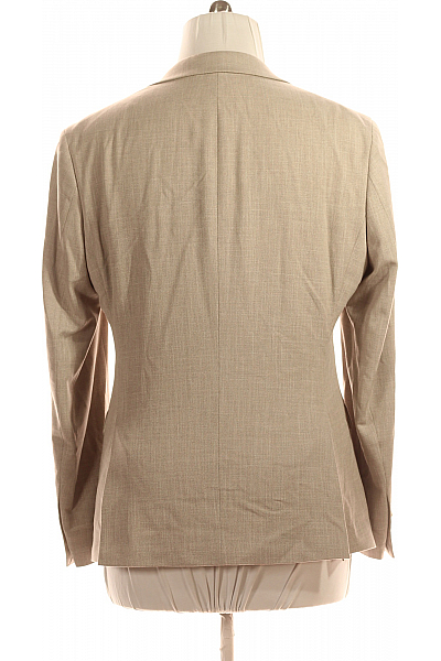 MC NEAL Společenské Pánské Sako Béžové Second hand Vel. 50