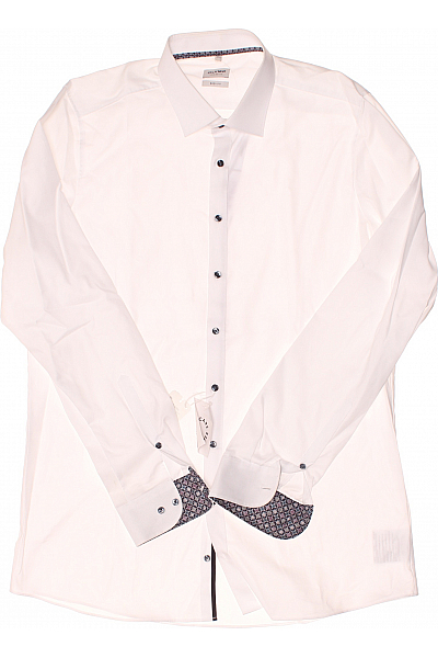 OLYMP Pánská Košile Bílá Second hand Vel. 44