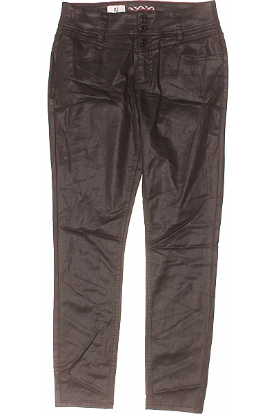 Dámské Kalhoty Rovné Černé Street One Second Hand Vel. 30/30 Dámské Kalhoty Rovné Černé Street One Second Hand Vel. 30/30