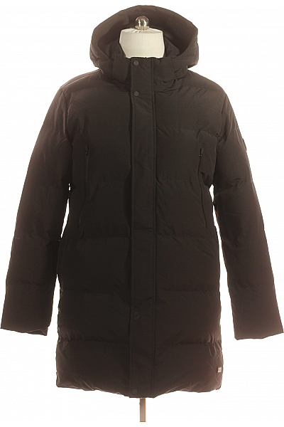 Cars Jeans Pánská Bunda Černá Second Hand Vel. L