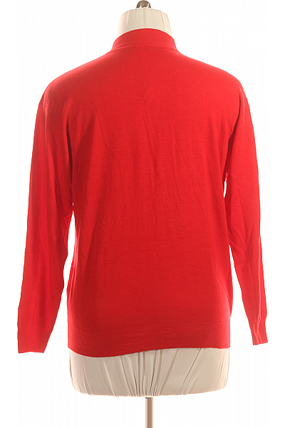 Pánský Svetr Vlněný Červený Second hand