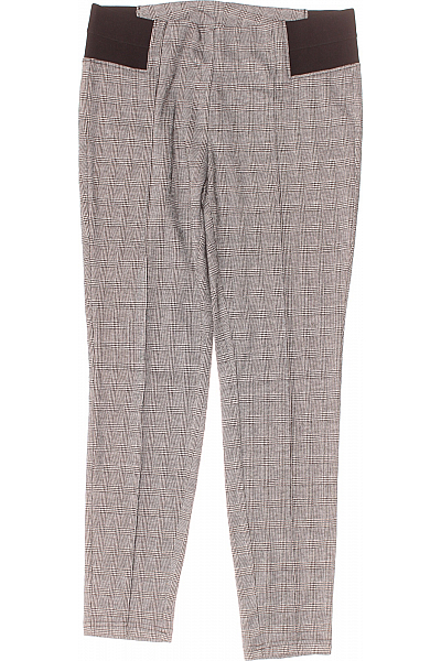 Dámské Kalhoty Rovné Šedé YESSICA Vel.  42